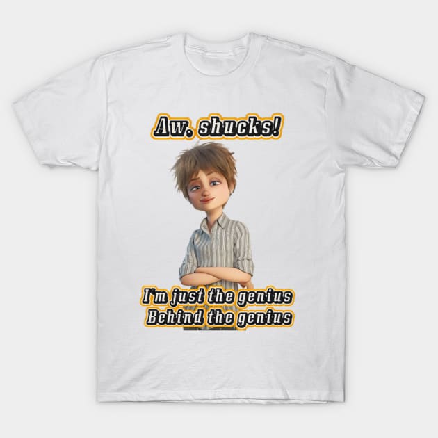 I'm just the genius T-Shirt by Mr.Nikils